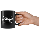 Grateful 11oz Black Mug