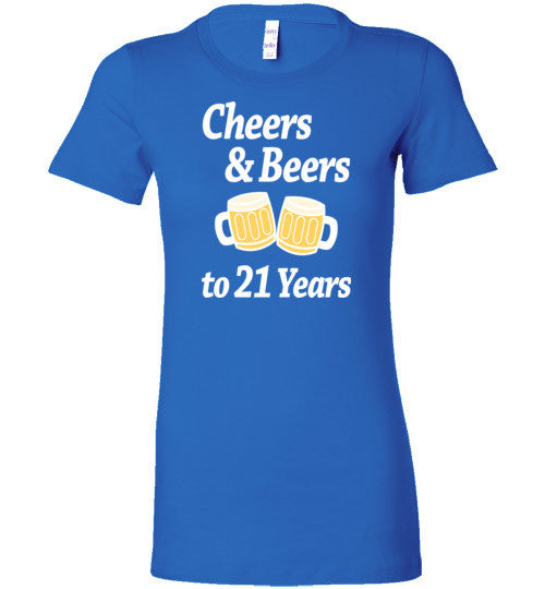 Cheers And Beers To My 35 Years Women's T-Shirt Tee