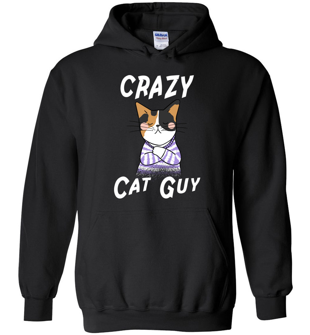 Crazy Cat Guy Hoodie – oTZI Shirts