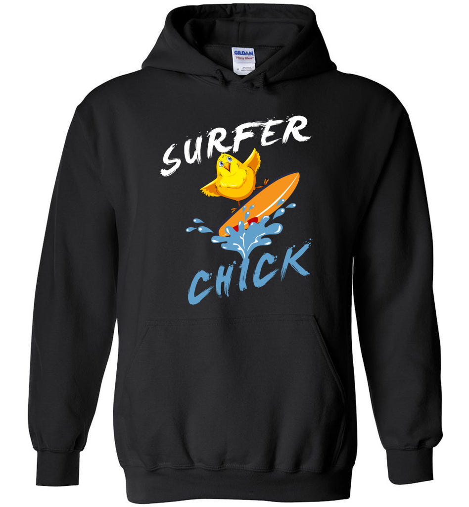 Surfer Chick - Animals Hoodie