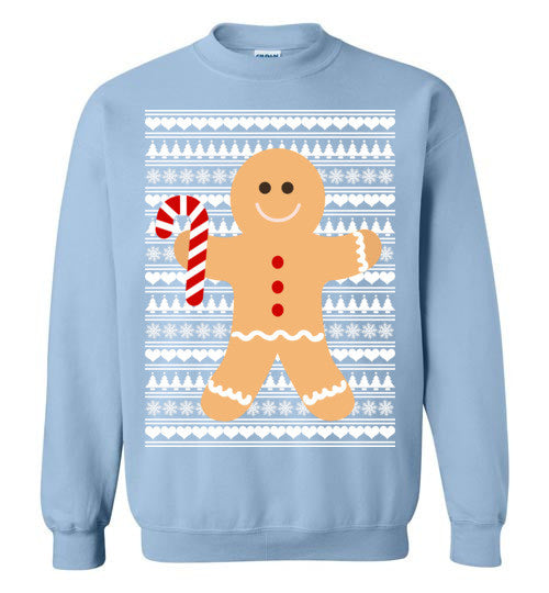 Gingerbread man ugly on sale sweater