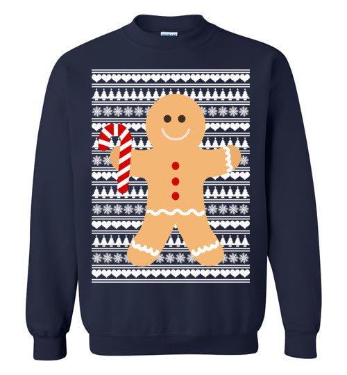 Gingerbread man ugly christmas sweater best sale