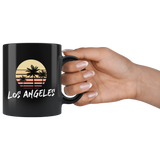 Los Angeles 11oz Black Mug