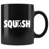 Squash 11oz Black Mug