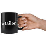 #Tailor 11oz Black Mug