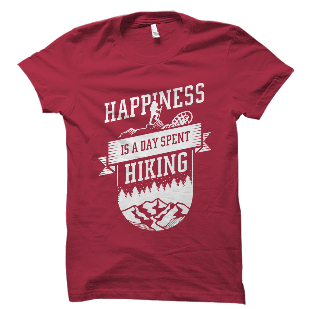 Happiness Is A Day Spent Hiking Shirt – oTZI Shirts