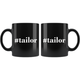 #Tailor 11oz Black Mug