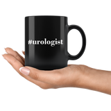 #Urologist  11oz Black Mug