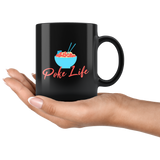 Poke Life 11oz Black Mug