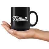 Fistball 11oz Black Mug