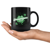 Let The Shenanigans Begin 11oz Black Mug