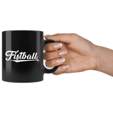 Fistball 11oz Black Mug
