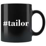 #Tailor 11oz Black Mug