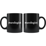 #Urologist  11oz Black Mug