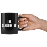 The Sermonator 11oz Black Mug