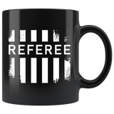 Referee 11oz Black Mug