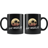 Los Angeles 11oz Black Mug